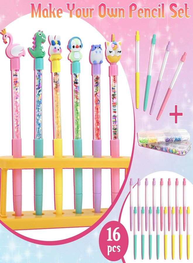 FEMBW Pen Making Kit - DIY Pen Creator Studio with 75+ Craft Pieces, Aesthetic School Supplies for Girls Ages 6-12, Fun Gift & Students Stationery, College Essentials, Birthday & Holiday Idea - Image 2